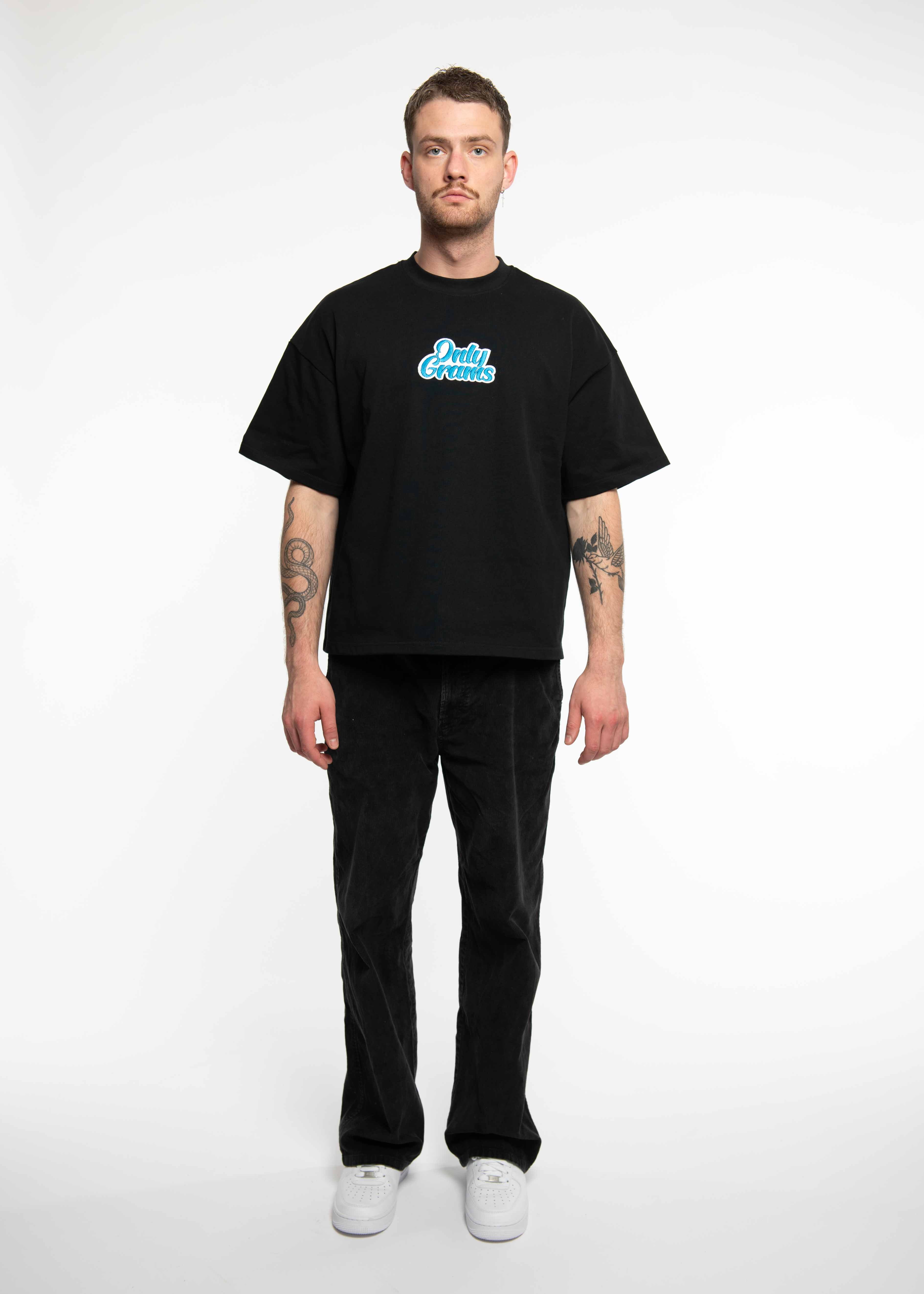 OnlyGrams T-shirt - Schwarz - OnlyGrams