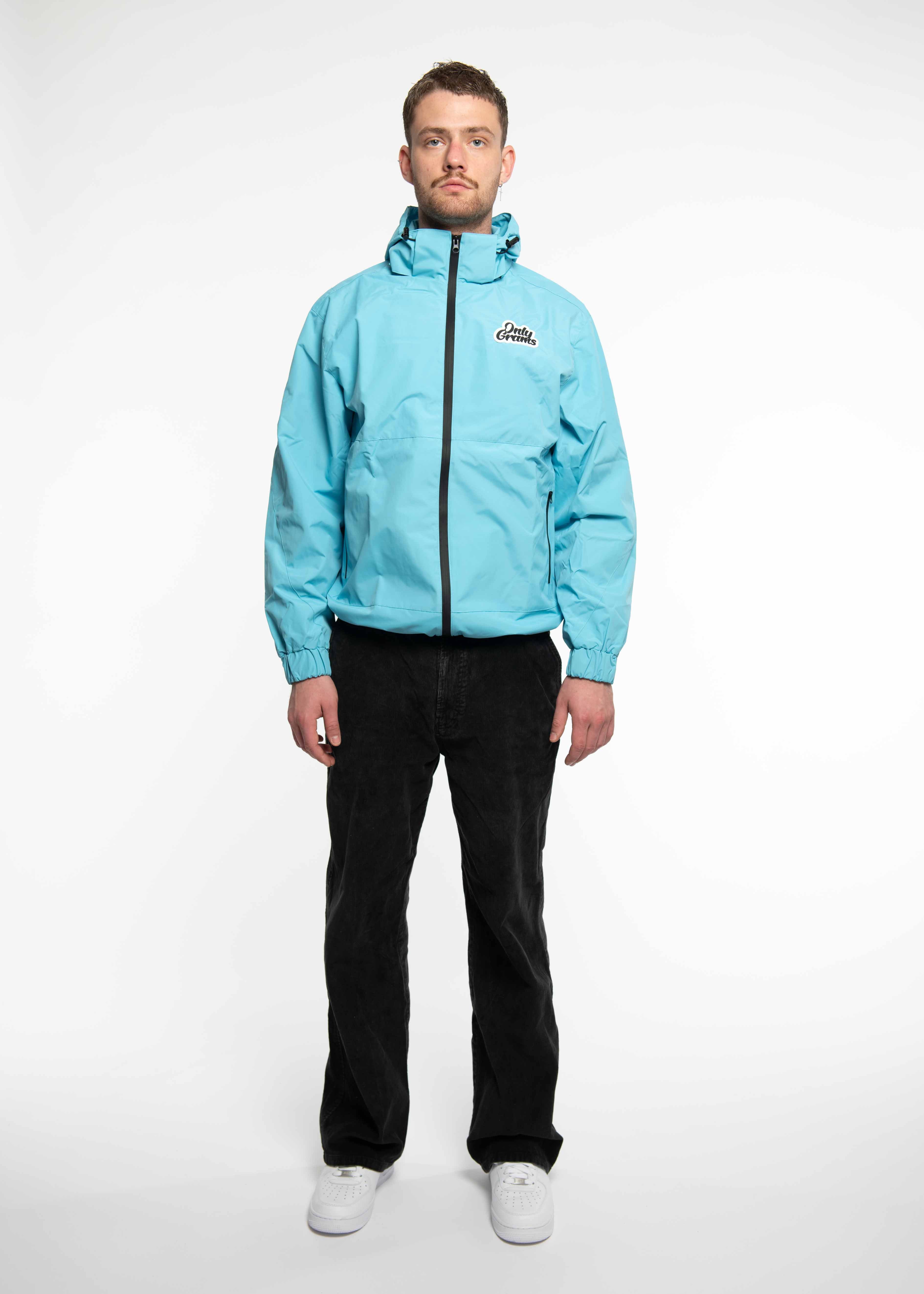 OnlyGrams Windbreaker Jacke - Baby Blau - OnlyGrams