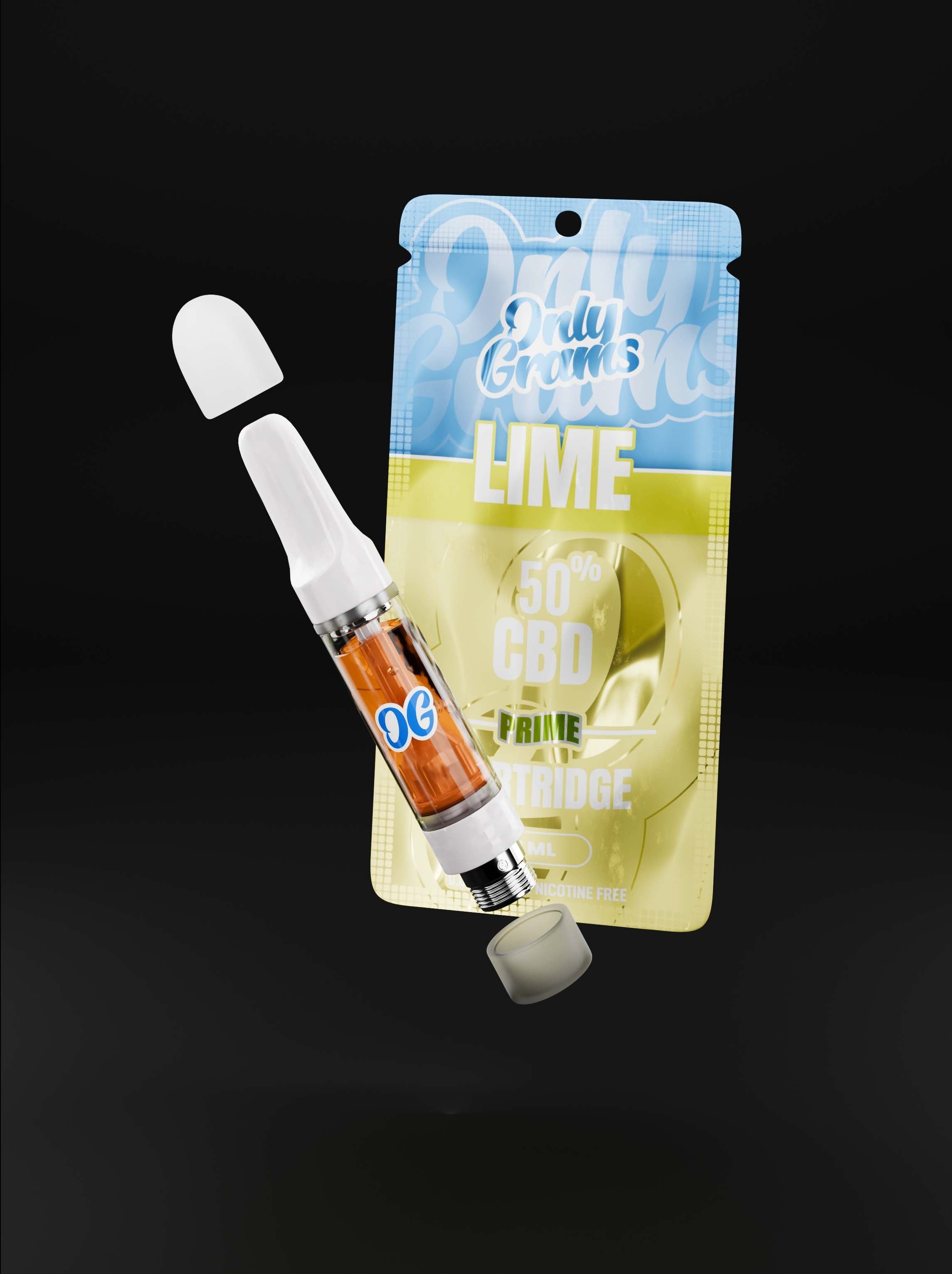 Lime CBD Kartusche - OnlyGrams