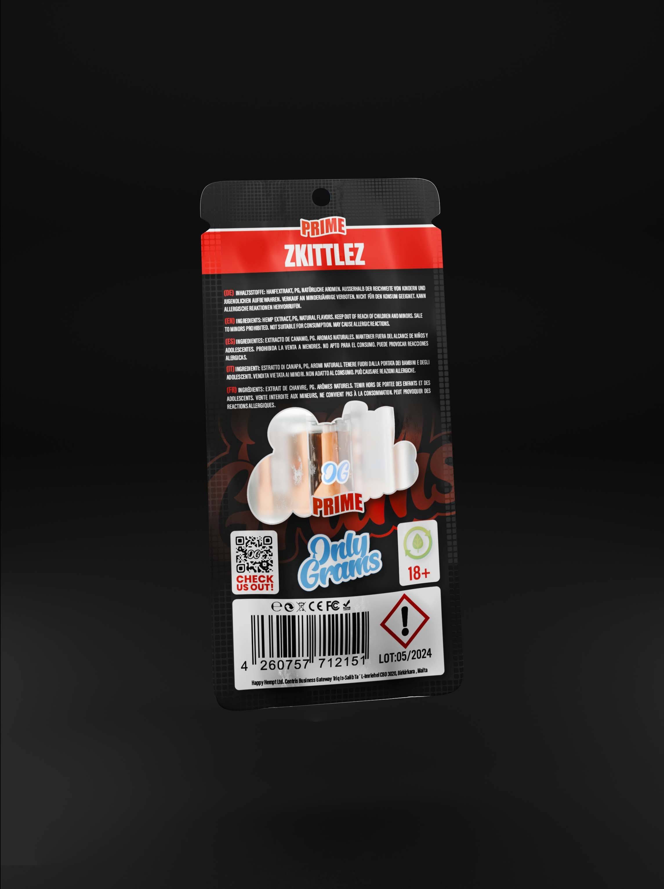 Zkittlez CBD Kartusche - OnlyGrams