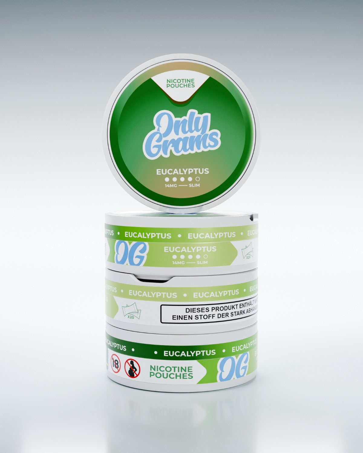 Eucalyptus Nicotine Pouches – 14 mg