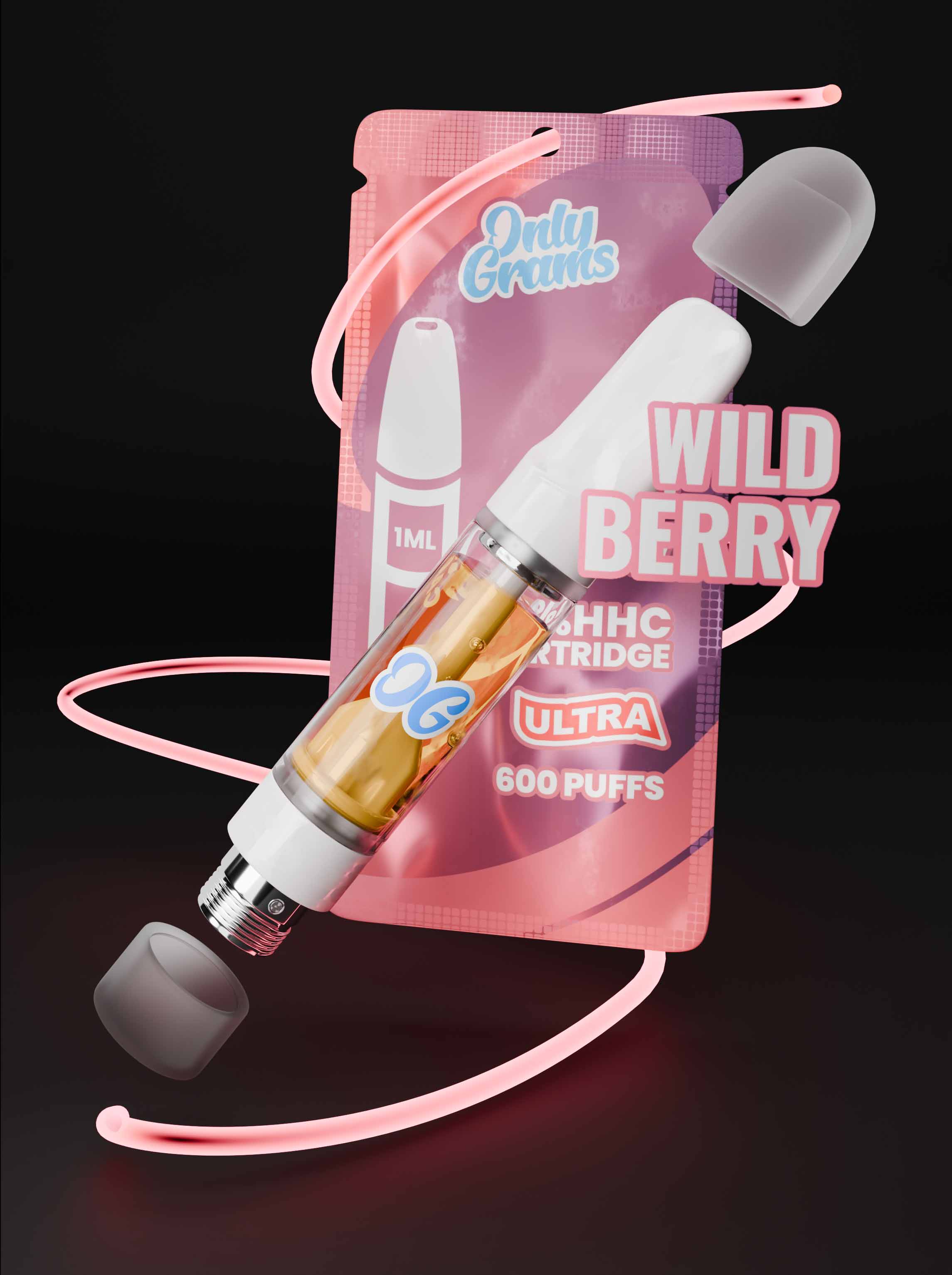 HHC cartridge Wild Berry 1ml