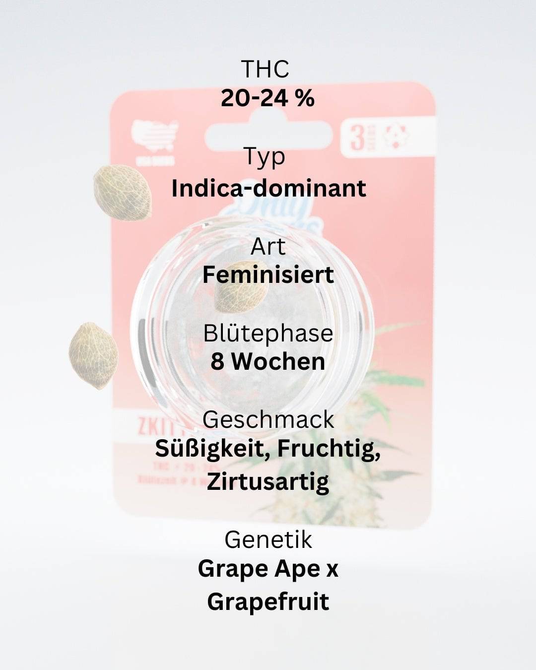 Zkittlez THC-Seeds - OnlyGrams